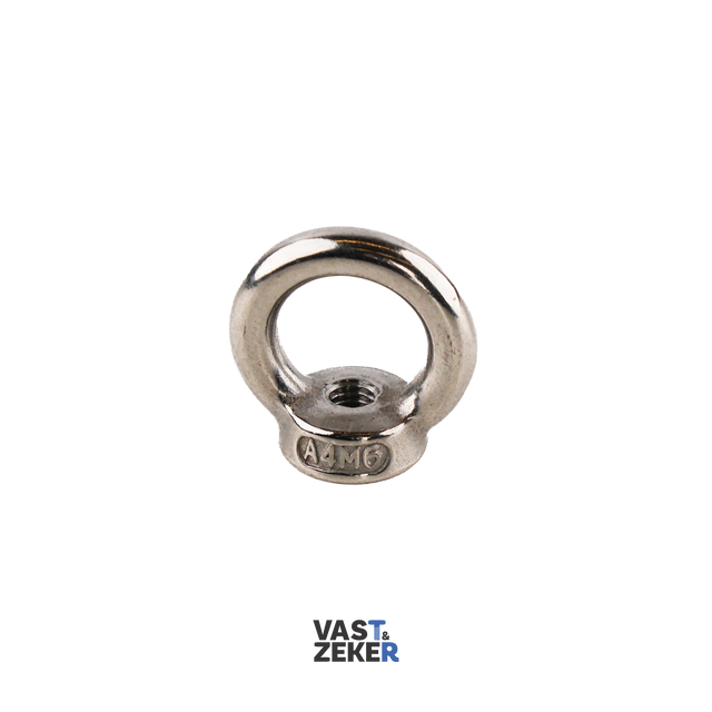 DIN582 Oogmoer RVS-A4