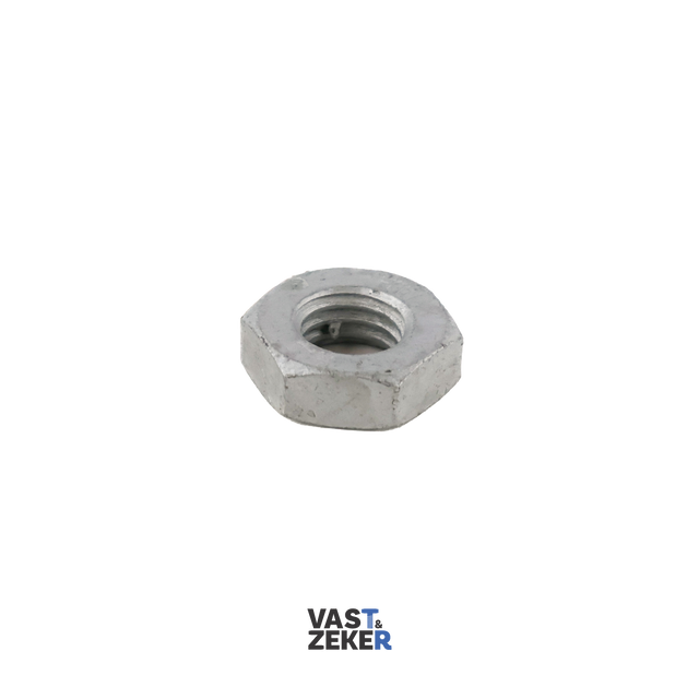 DIN439 Lage zeskantmoer Thermisch Verzinkt