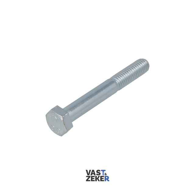 DIN931 Zeskantbout UNC 1/2" GR5 Elektrolytisch Verzinkt