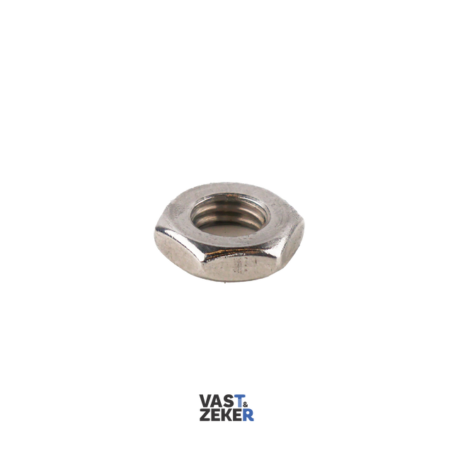 DIN439 Lage zeskantmoer RVS-A4