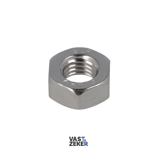 DIN934 Zeskantmoer RVS-A2