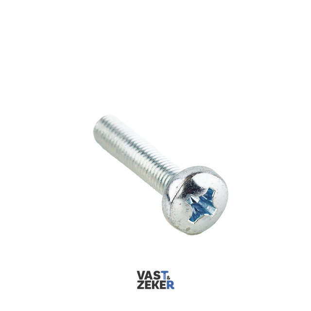 DIN7985 Bolkop Metaalschroef PH M8 Elektrolytisch Verzinkt