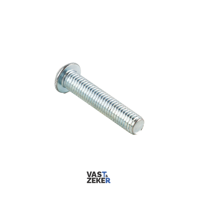 ISO7380-1 Bolkop Inbusbout M6 Elektrolytisch Verzinkt