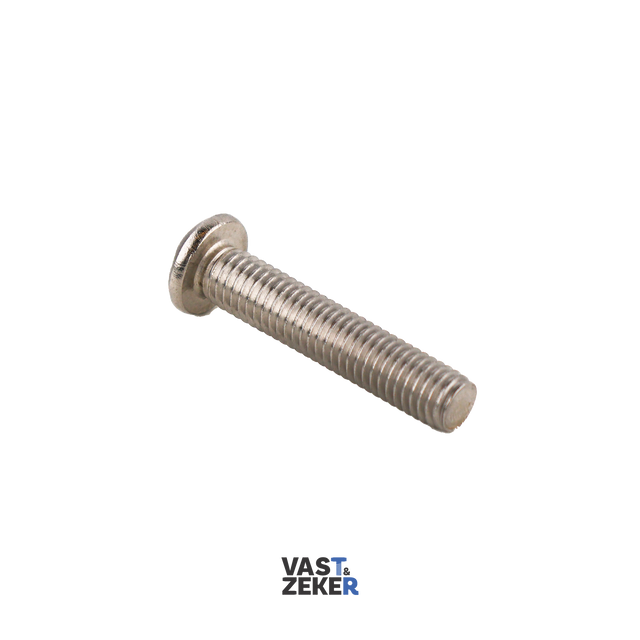 ISO7380-1 Bolkop Inbusbout M4 RVS-A2