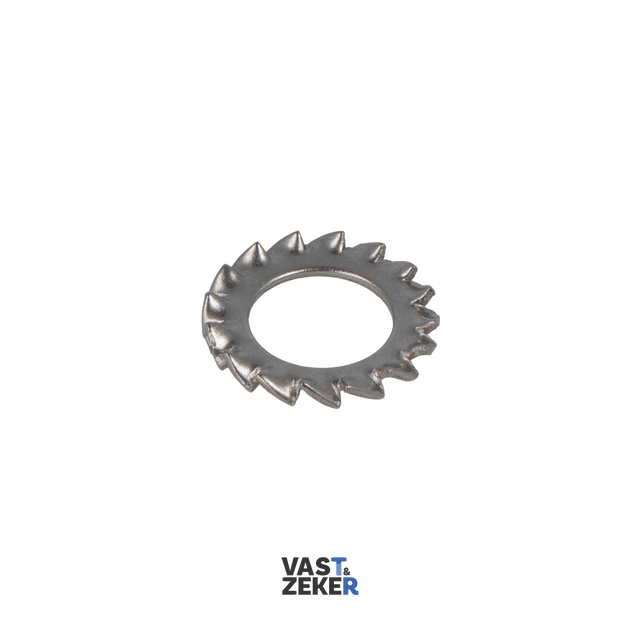 DIN6798A Tandveerring RVS-A4