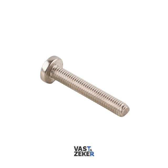 DIN7985 Bolkop Metaalschroef PH M6 RVS-A2