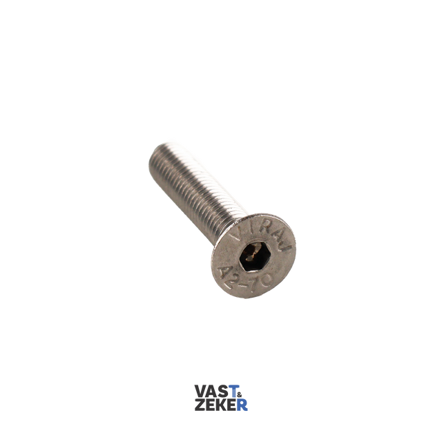 ISO10642 Verzonken Inbusbout M6 RVS-A2
